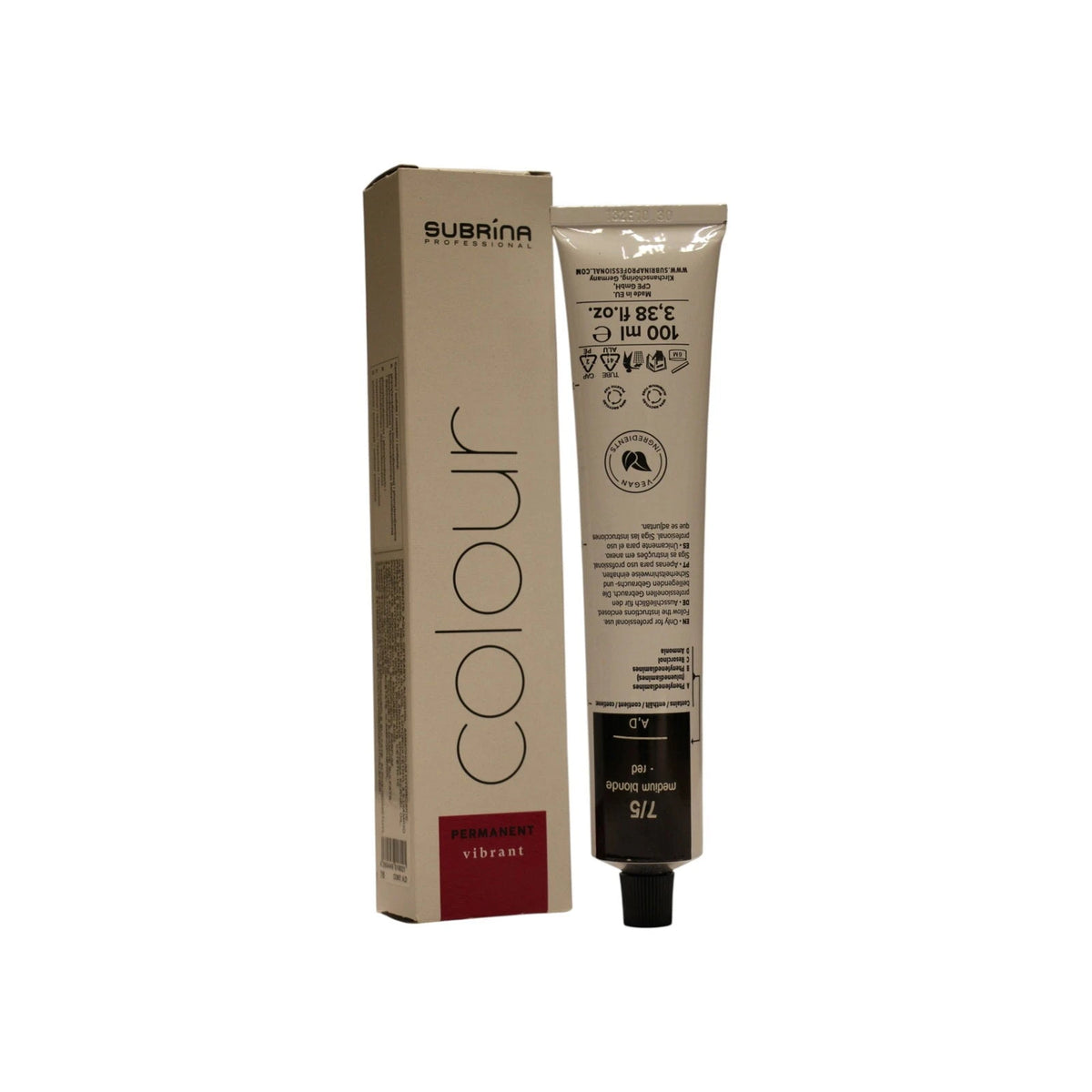 Subrina Professional Essential Colour kestoväri 7/5 - 100 ml