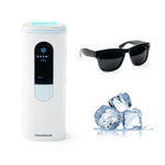 Pulsed Light Hair Remover with Cooling Function and Accessories Kulepil InnovaGoods product packaging