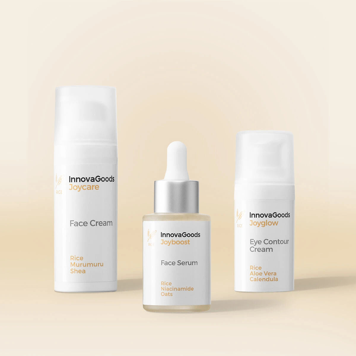 Face Moisturising Pack Rice InnovaGoods product packaging