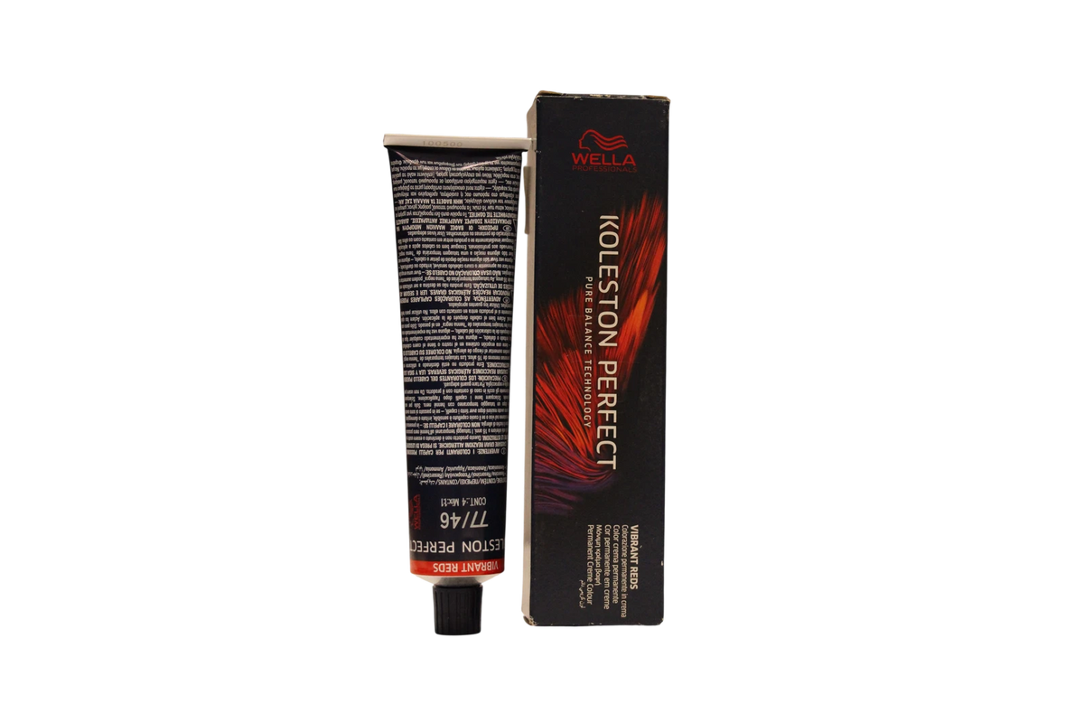 Wella Professionals Koleston Perfect kestoväri 77/46 Medium Blonde Intense Red Violet 60 ml Tester