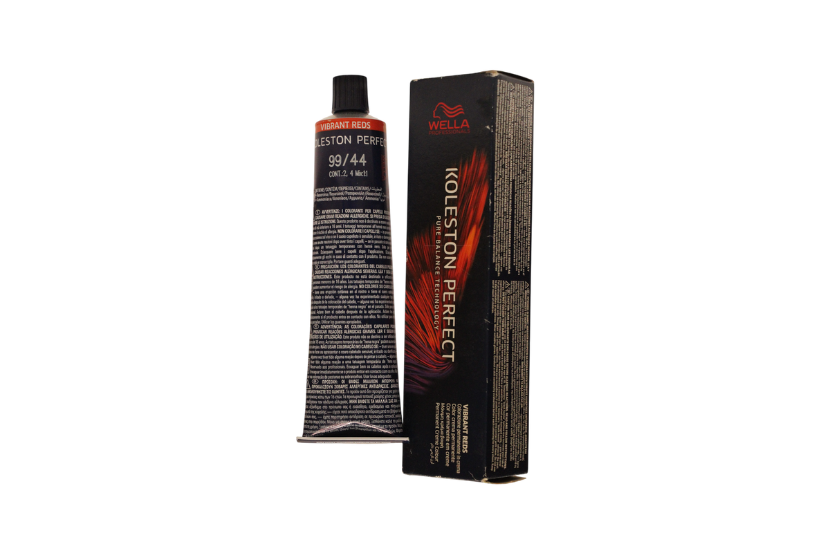 Wella Professionals Koleston Perfect -kestoväri 99/44 kirkas vaalea intensiivinen syvänpunainen 60 ml Tester