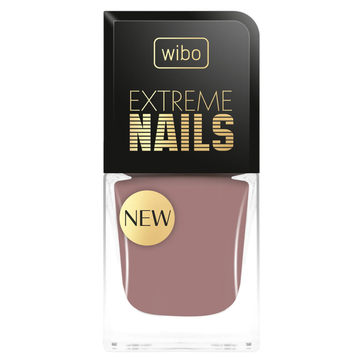 Wibo, Extreme, Full-Coverage, Nail Polish, 550, Dark Beige, 8.5 ml